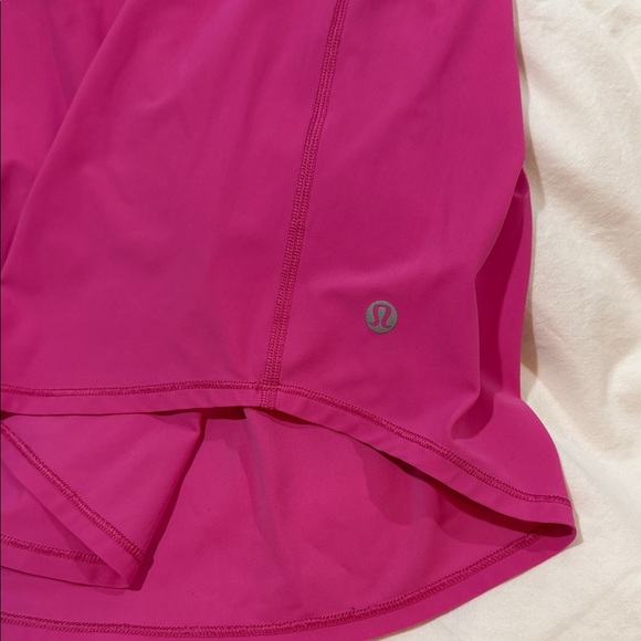 Lululemon 2 Sculpt Short-sleeve Women's Pink and Blue Tops - Picture 6 of 7
